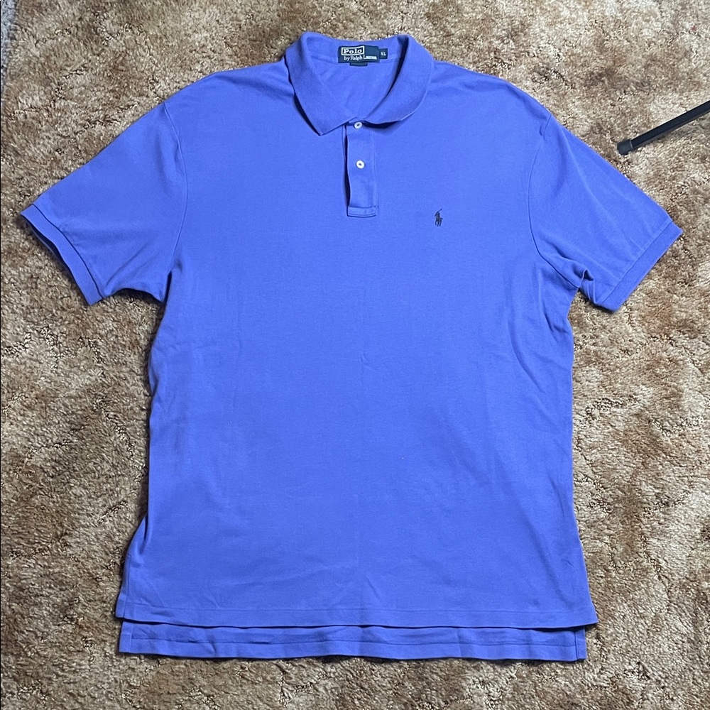 Polo Ralph Lauren Men’s Blue Polo Short Sleeve T Shirt Size XL‎
